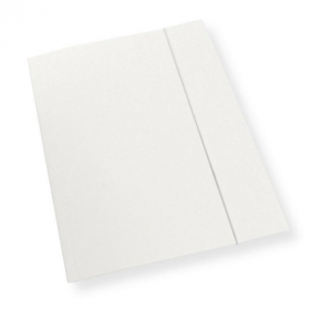 Teczka A4 z gumką biała 300gsm (10szt)
