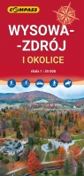  Wysowa-Zdrój i okolice. Mapa turystyczna w skali 1: 35 000