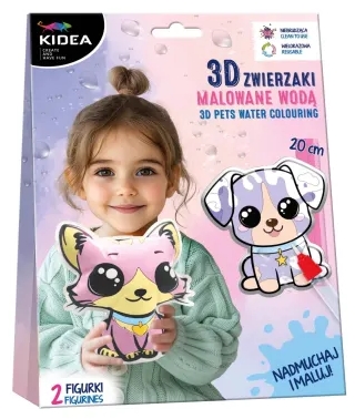 Kidea, Magiczne zwierzaki do malowania wodą