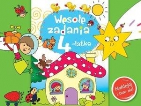 Wesołe zadania 4-latka - Elżbieta Lekan, Joanna Myjak