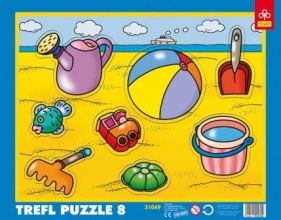 Nad morzem - Puzzle Ramkowe - 8 elementów (31049)