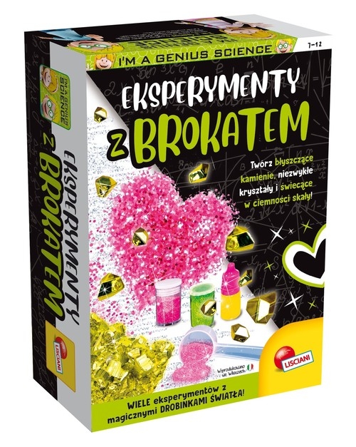 Eksperymenty z brokatem