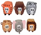Zwierzęta kostka 22cm MIX