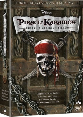 Piraci z Karaibów 1-4. Pakiet (4DVD)