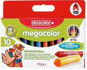 Mazaki Megacolor 10 kol. FIBRACOLOR