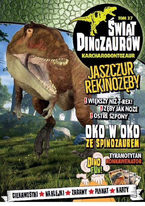 Świat Dinozaurów. Tom 37: Karcharodontosaur