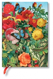 Notes Nature Montages Butterfly Garden Midi Lined