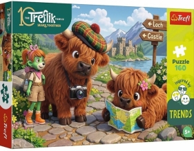 Puzzle 100 Urocza krówka TREFL