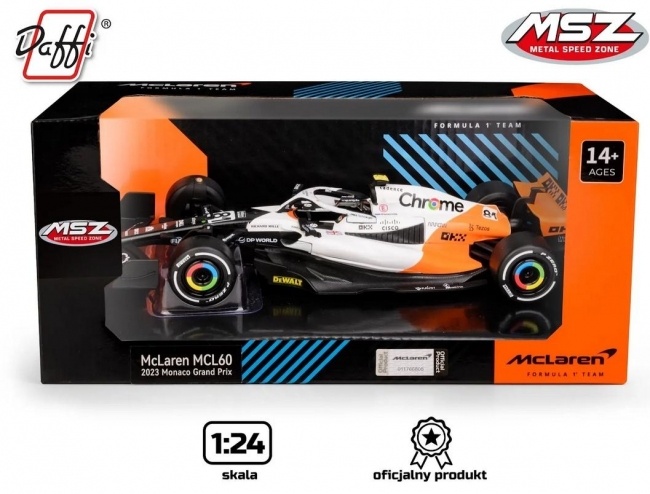 McLaren MCL60 2023 Monaco Grand Prix biały
