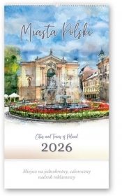 Kalendarz 2026 reklamowy Miasta Polski