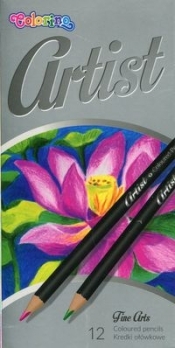 Kredki ołówkowe okrągłe Colorino Artist 12 kolorów