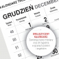 Kalendarz trójdzielny spirala - Góry