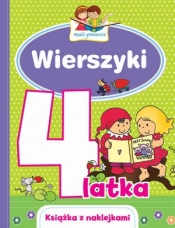 Mali geniusze. Wierszyki 4-latka - Elżbieta Lekan, Urszula Kozłowska, Joanna Myjak (ilustr.)