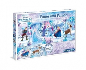 Puzzle 250 elementów: Panorama Parade Kraina Lodu (29749)