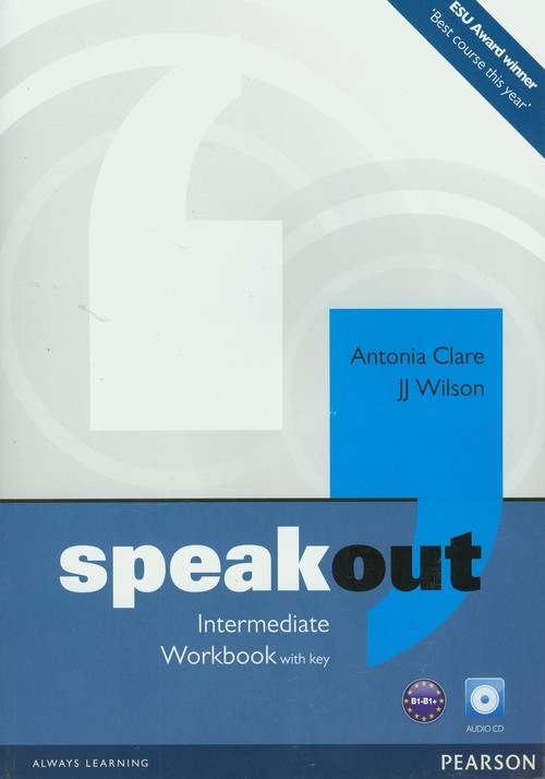 Speakout Intermediate Workbook with key + CD