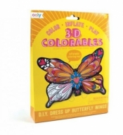 Kolorowanka 3D Motyle skrzydła
