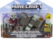 Figurki Minecraft 2-pak Ravager i kapitan Raid (GTT53/GTT54)