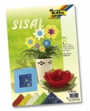 Sisal arkusze 135g/m2 23x33 cm.5kol.FO 850-409