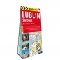 Lublin i Świdnik foliowany plan miasta 1:20 000
