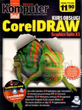 Komputer świat 1/2008. Kurs obsługi CorelDRAW X3 + CD - praca zbiorowa
