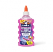 Elmer's klej brokatowy, różowy, zmywalny i przyjazny dzieciom, 177 ml - doskonały do Slime (2077249)