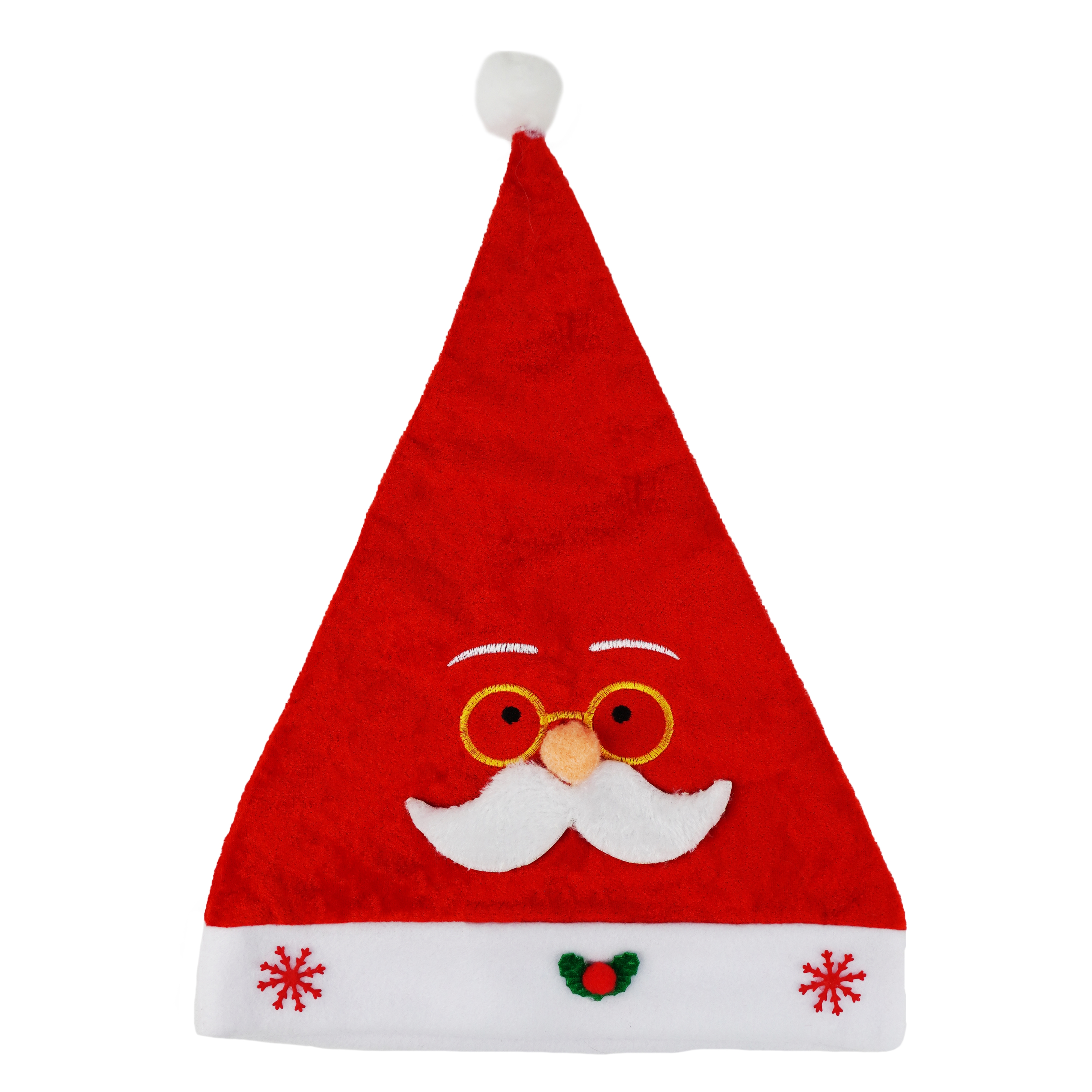 <img src='https://webimage.pl/pics/499/3/d5907354203499.jpg' style='height:440px' /> Czapka Mikołaja z naszyciami, 1 szt.