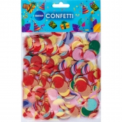 Konfetti papierowe wielokolorowe 20mm (81449)