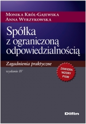 Spółka z ograniczoną odpowiedzialnością - Król-Gajewska Monika, Wyrzykowska Anna