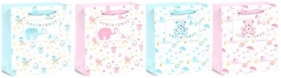 Torebka prezentowa L 12 sztuk mix (KR 1608 L)