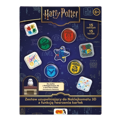 <img src='https://webimage.pl/pics/499/8/d5905896608499.jpg' style='height:440px' /> Naklejkomat 3D HARRY POTTER - zestaw uzupełniający EP60849