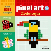 Pixel art Zwierzęta Kolorowanka - Opracowanie zbiorowe