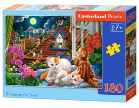 Puzzle 180 el.B-018499 Kittens on the Roof