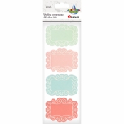 Etykiety samoprzylepne Titanum Craft-fun, 16 szt. (390748)