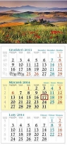 Kalendarz 2014 Toskania