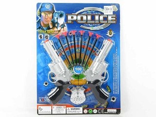 <img src='https://webimage.pl/pics/500/2/d8601607212500.jpg' style='height:440px' /> Pistolet 2szt. na strzałki 39x29cm