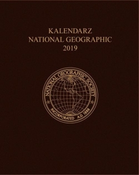 Kalendarz National Geographic 2019, brązowy