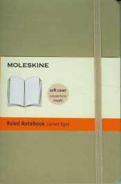 Notes P Moleskine Classic w linie beżowy