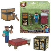 Minecraft Podstawowy zestaw przetrwania z figurką (MIN16450)