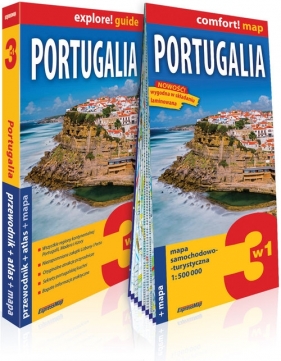Portugalia 3w1 przewodnik + atlas + mapa - Andrasz Janusz