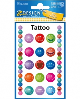 Tatuaże dla dzieci Z Design - Buźki (56750)