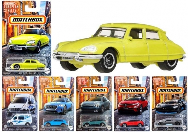 Matchbox samochód seria europa 1:64 mix
