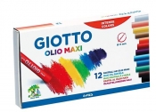Fila Giotto, Pastele olejne Olio Maxi - 12 szt.