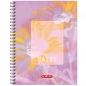 Kołozeszyt Herlitz Standard Blossom A5/80k kratka, 1 szt