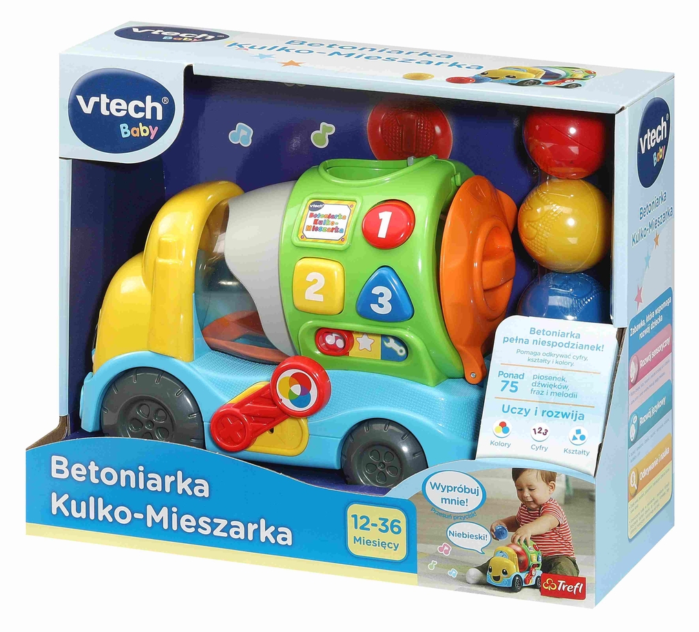 Interaktywna Betoniarka Kulko-Mieszarka