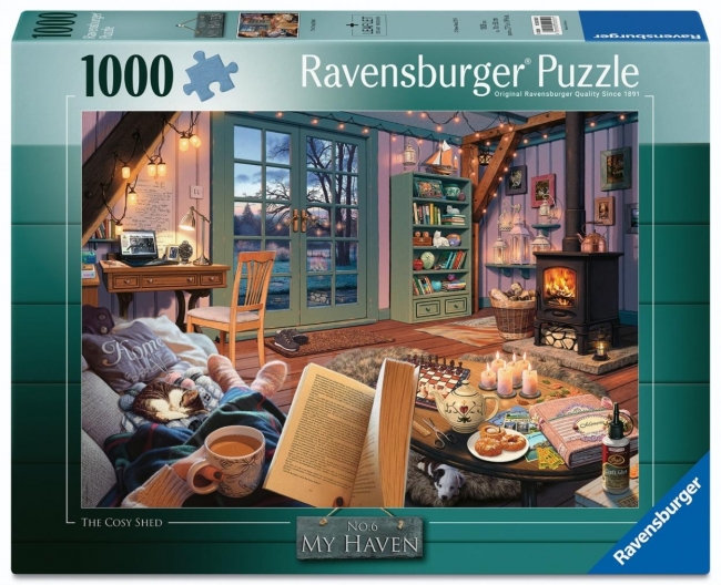 <img src='https://webimage.pl/pics/501/0/d4005555000501.jpg' style='height:440px' /> Puzzle 1000 The Cosy Shed