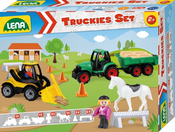 Truckies Zestaw pojazdów rolniczych z akcesoriami (01632)