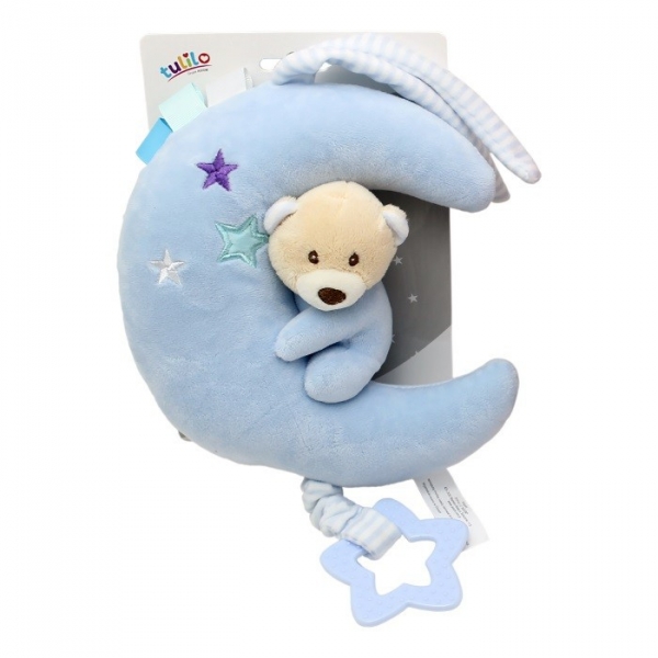 Pozytywka Księżyc New Baby Miś 20 cm (5010b)
