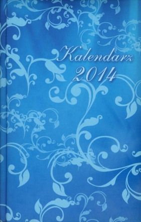 Kalendarz 2014 B6 41D B6 Arabeska dzienny - <br />
