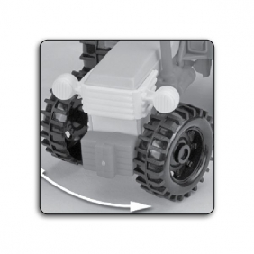 Traktor z wywrotką (35020)