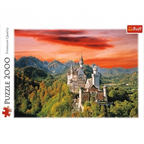 Puzzle 2000: Zamek Neuschwanstein, Bawaria (27050)